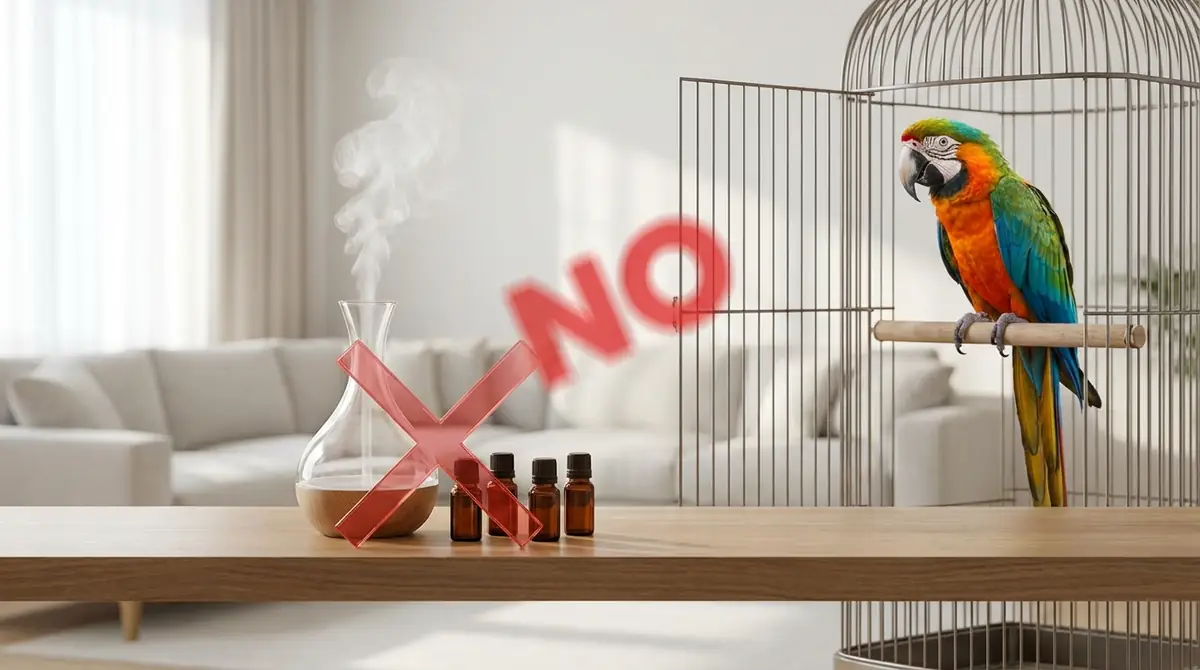 【結論】インコがいる部屋でアロマは絶対NG