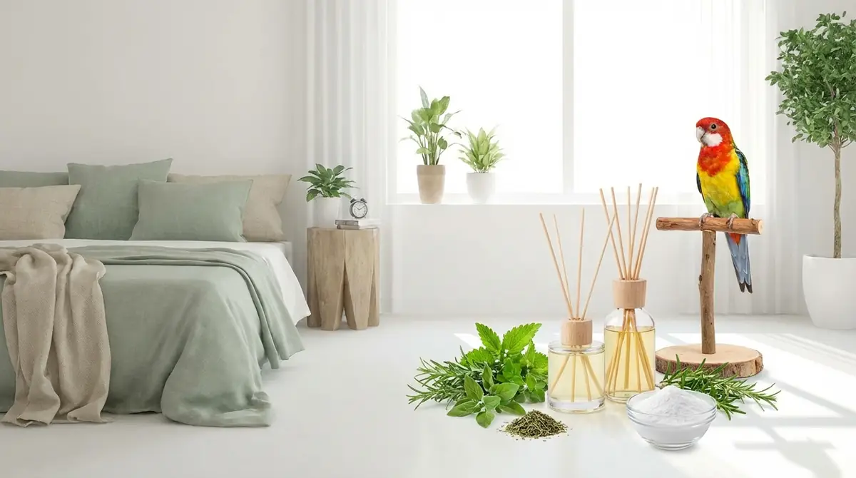 インコに安全な消臭・芳香方法5選