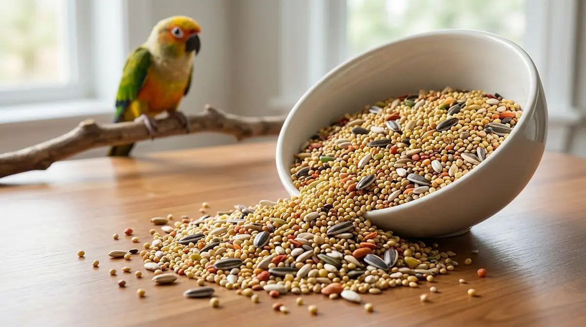 インコのシードとは?種類と栄養価の基礎知識