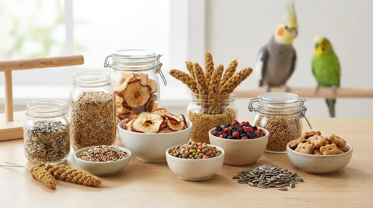 セキセイ・オカメなど種類別おすすめおやつ