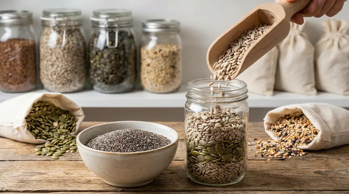 シードの正しい与え方と保存方法