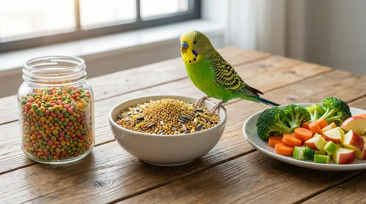 インコの餌は大きく3種類｜おすすめを選ぶ前に知っておきたい基本