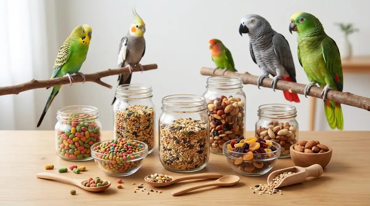 【比較表】目的別おすすめインコ餌の選び方ガイド