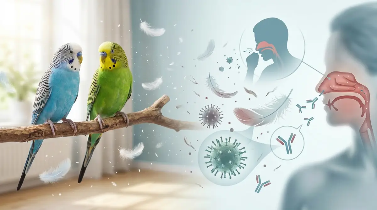 インコを飼うと鳥アレルギーになる?原因と発症の仕組み