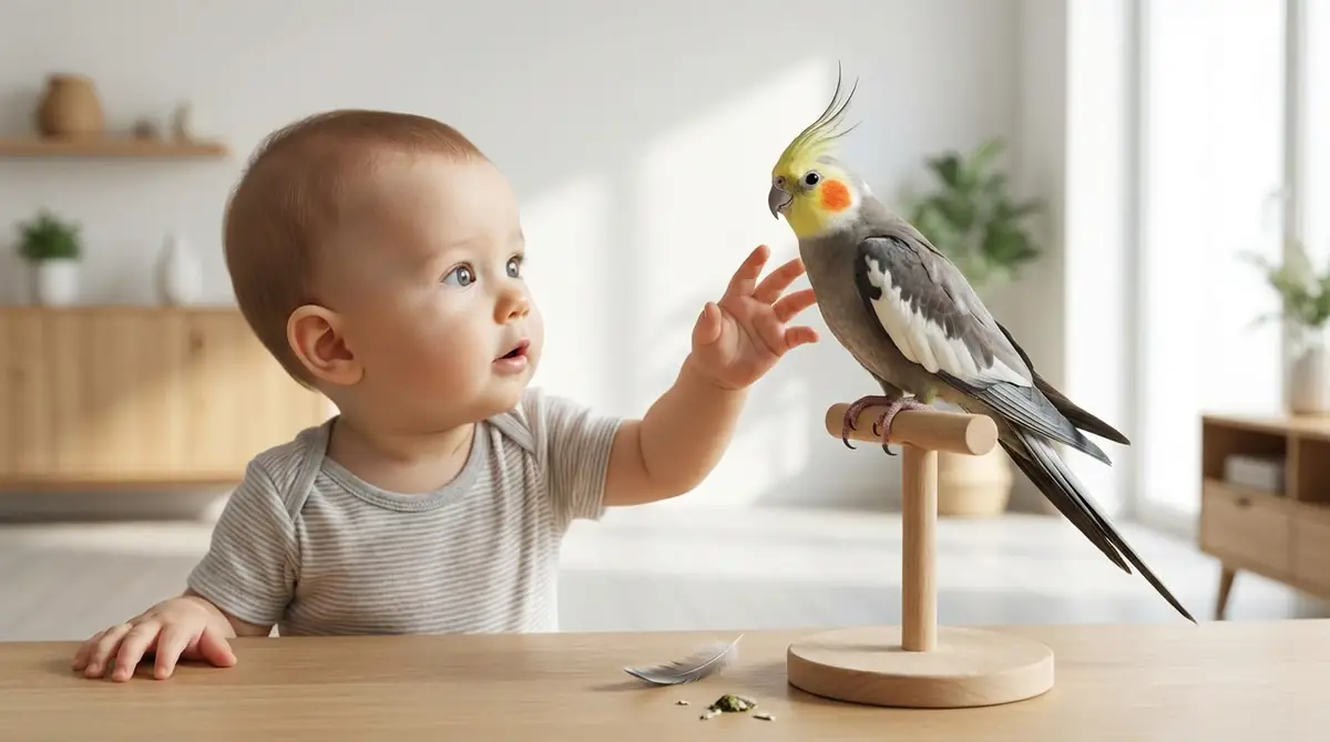 インコと赤ちゃんが一緒に暮らす際に知っておくべき5つのリスク