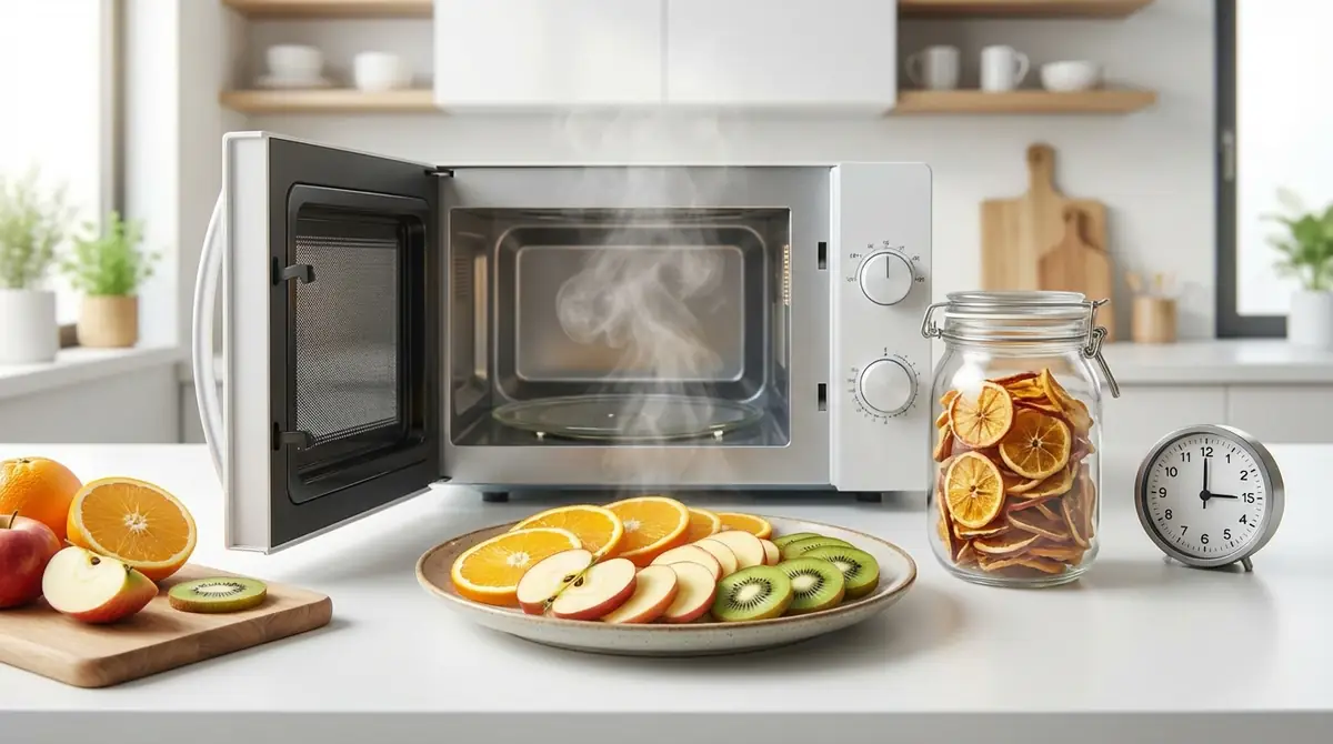 【レシピ②】電子レンジで簡単ドライフルーツ(所要時間15分)