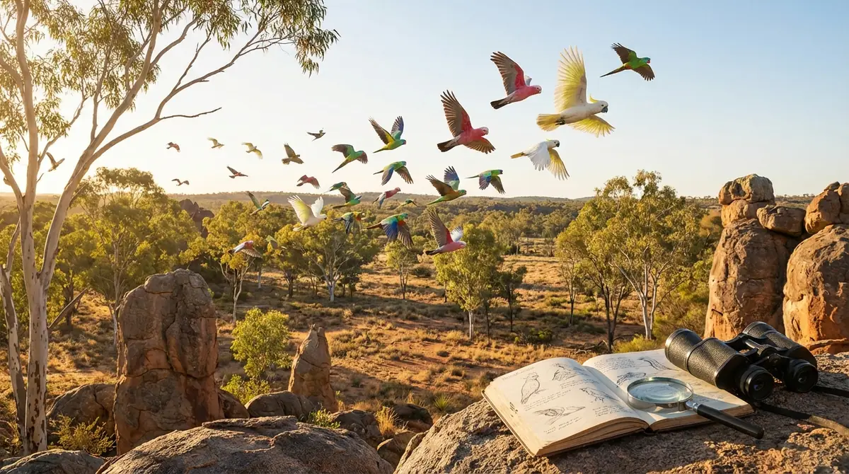 オーストラリアに野生インコが多い3つの科学的理由