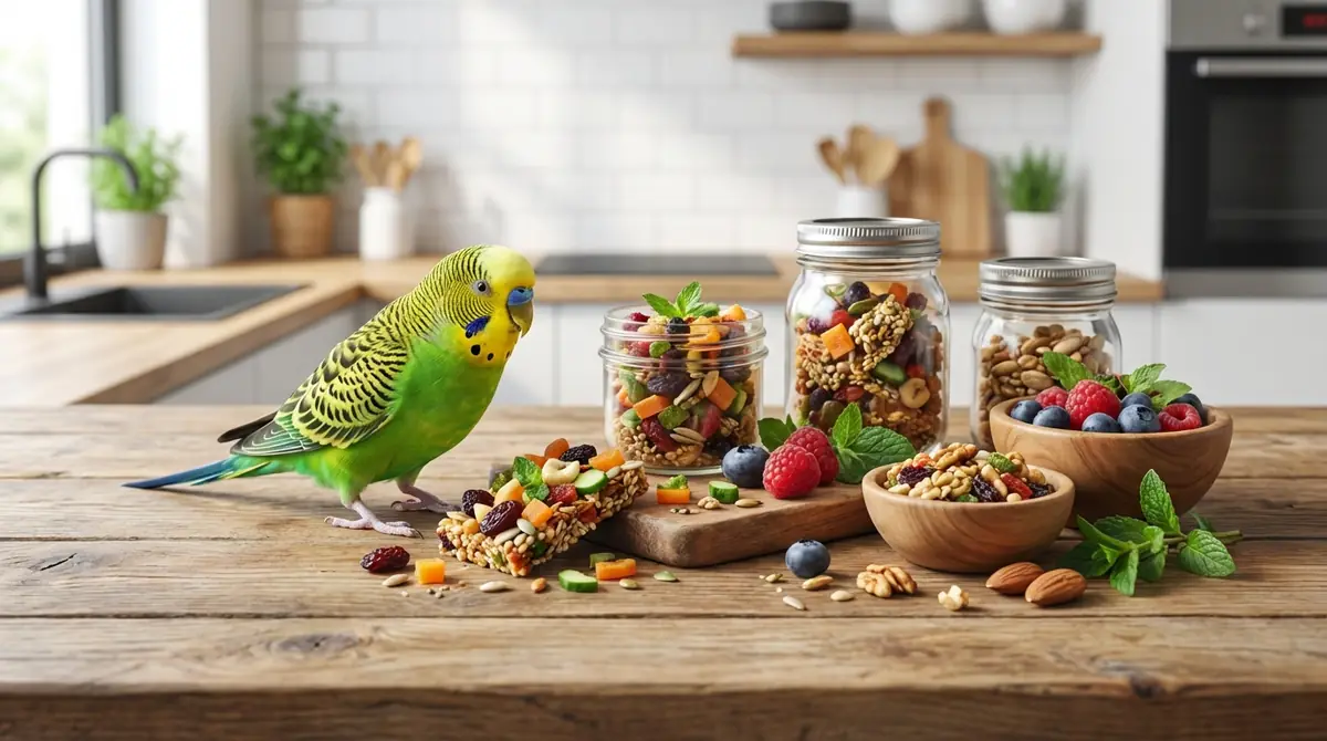 インコに手作りおやつを与える3つのメリット