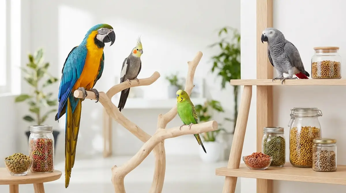 【鳥種別】インコのペレットおすすめ早見ガイド