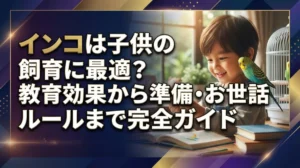 インコは子供の飼育に最適？教育効果から準備・お世話ルールまで完全ガイド