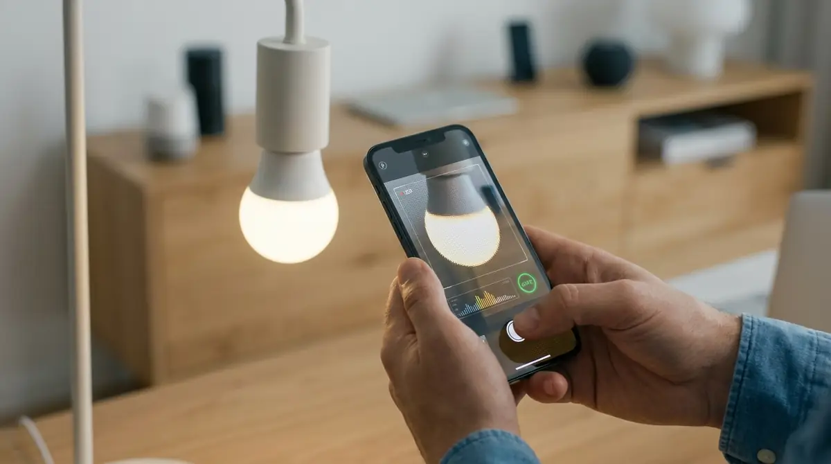 【実践】今のLEDライトをスマホで安全チェックする方法