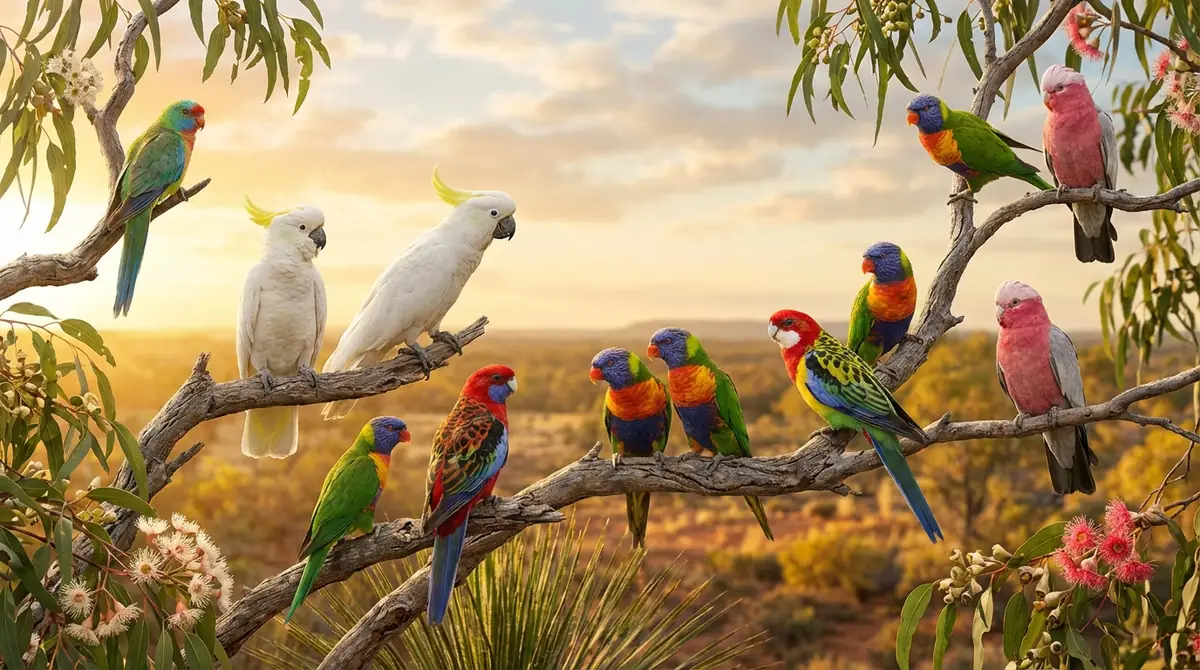 オーストラリアの野生インコ代表10種を写真付きで紹介