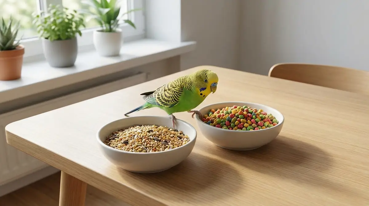 インコをペレットに切り替える方法｜成功する3ステップ