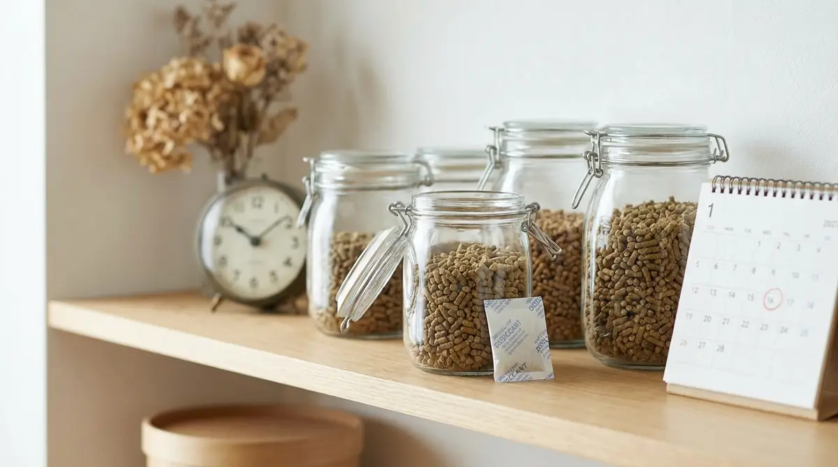 ペレットの保存方法と賞味期限の注意点