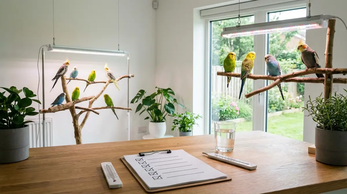 まとめ|インコの健康を守る照明環境チェックリスト