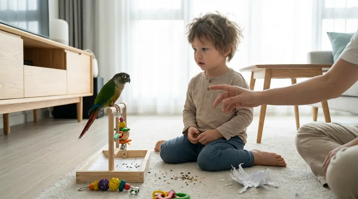 子供とインコ飼育のデメリット・注意点も正直に解説