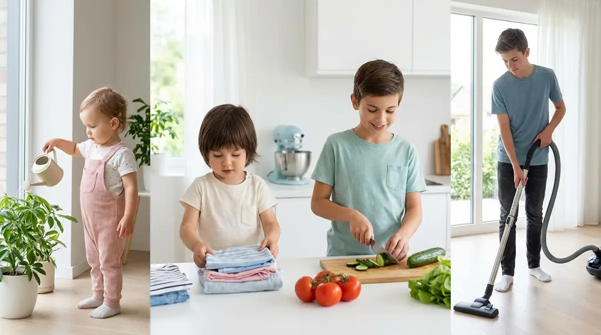 何歳から何ができる?年齢別「任せられる世話」一覧