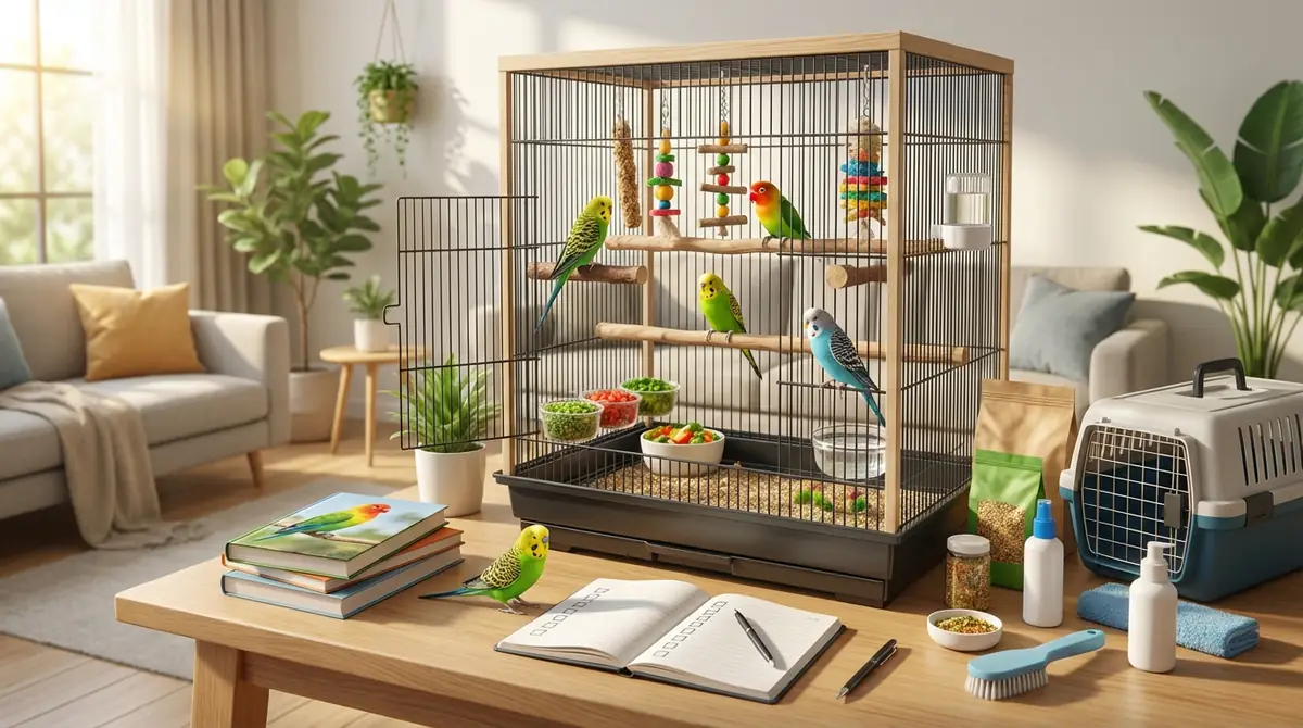 インコを飼う前に準備すべきこと【完全チェックリスト】