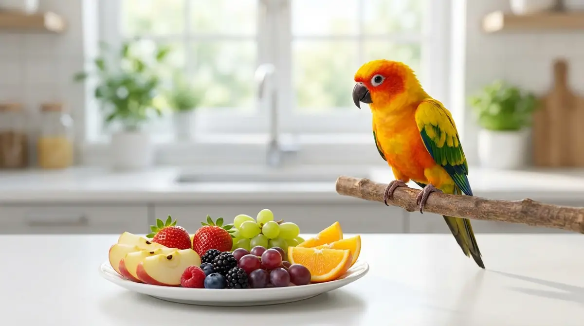 インコが果物を食べない時の対処法