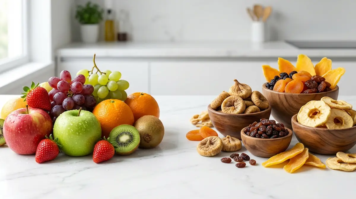 生の果物とドライフルーツはどちらがいい?