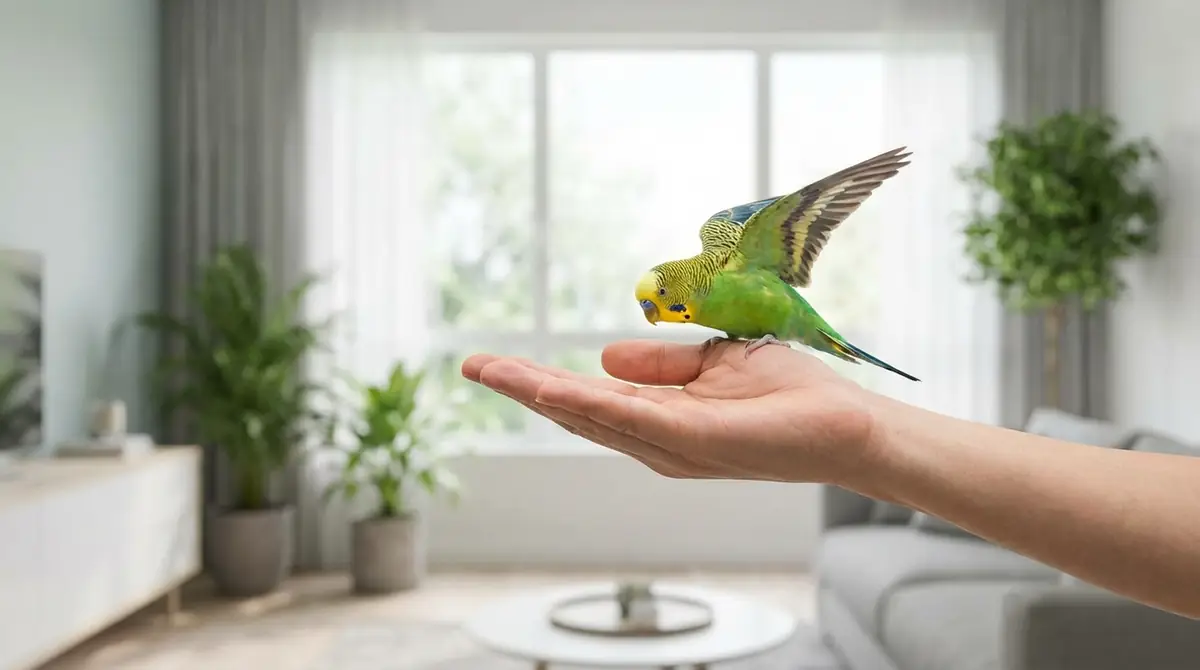 インコは名前を呼んだら来る?結論と成功の条件