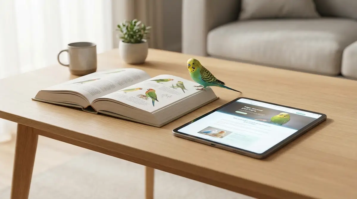 インコ飼育に本は必要？ネット情報との違い