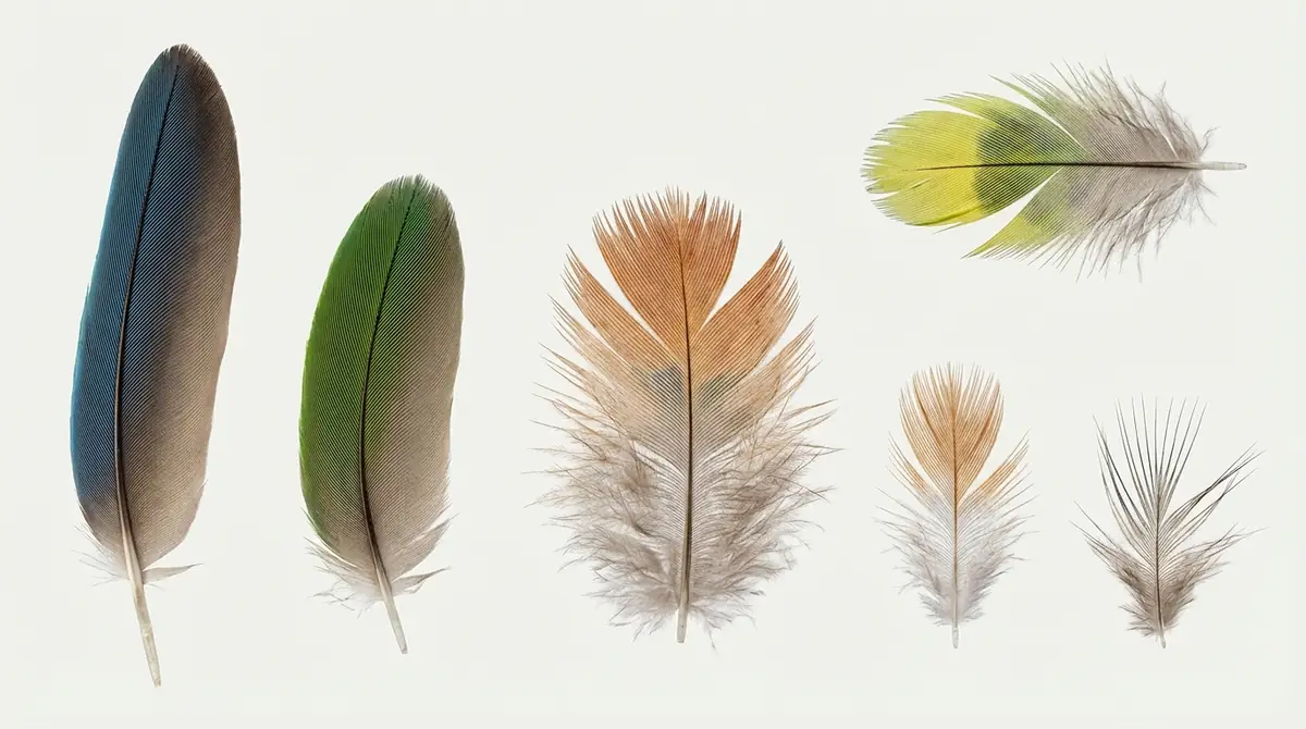 インコの羽は6種類|それぞれの役割と特徴