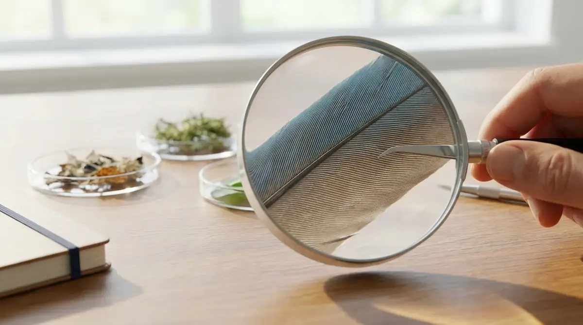 羽の構造を活かした健康チェック法【実践3ステップ】