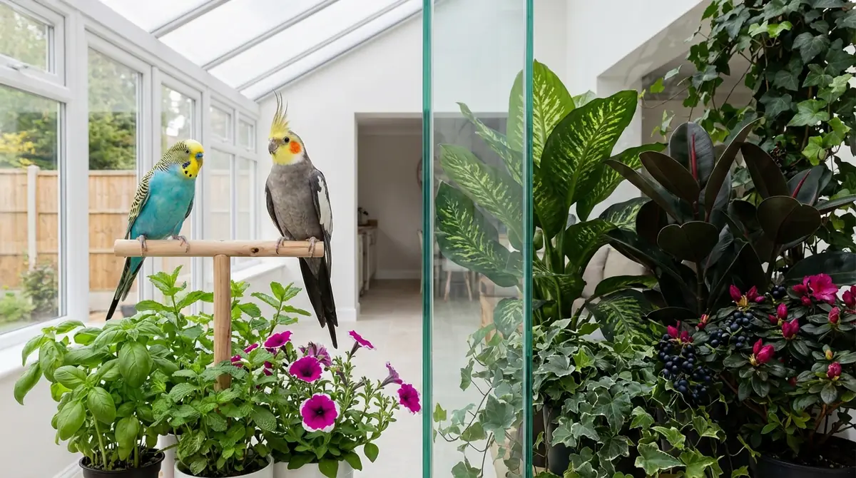 有害植物からインコを守る5つの対策