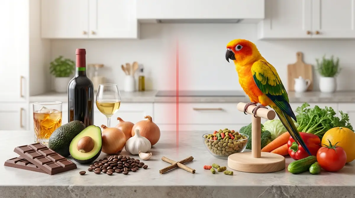 【人間の食べ物編】インコに絶対与えてはいけないもの