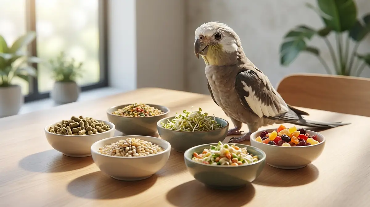 老鳥インコにおすすめの餌6選|タイプ別に紹介