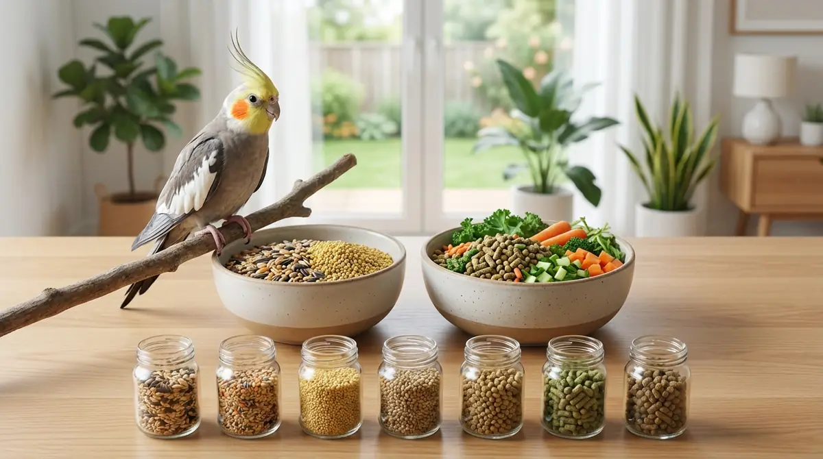 老鳥インコの餌を切り替える方法|7日間スケジュール