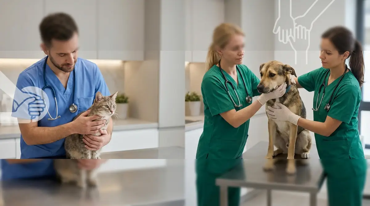 一人でやる保定と二人でやる保定の違い