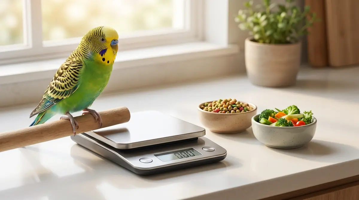 【結論】インコの餌は1日2回・体重の約10%が基本