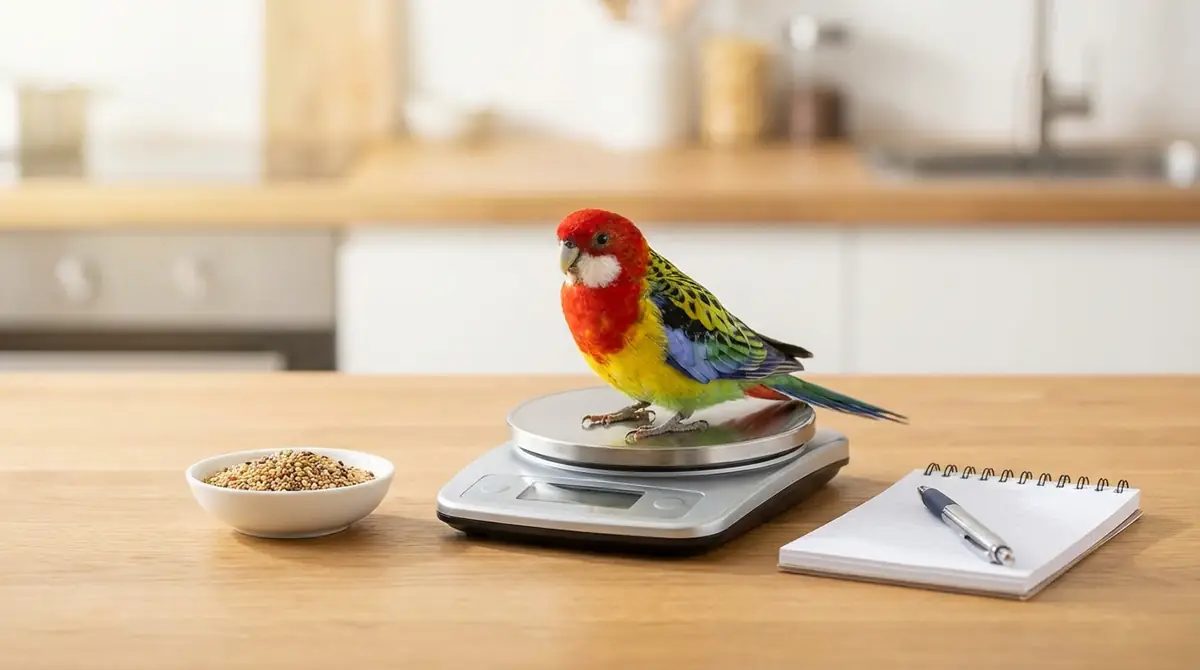 インコの餌の量は体重で決まる｜計算方法と目安