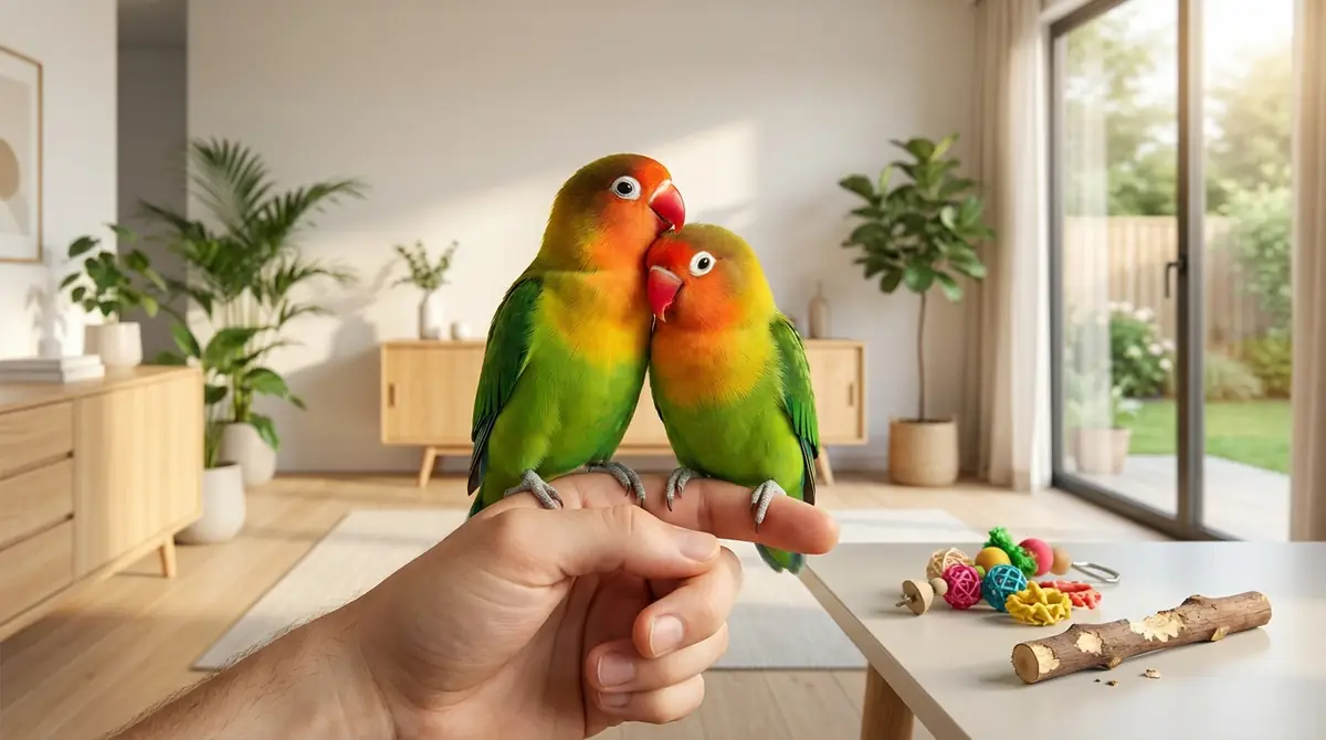 コザクラインコは飼いやすい?メリット・デメリット