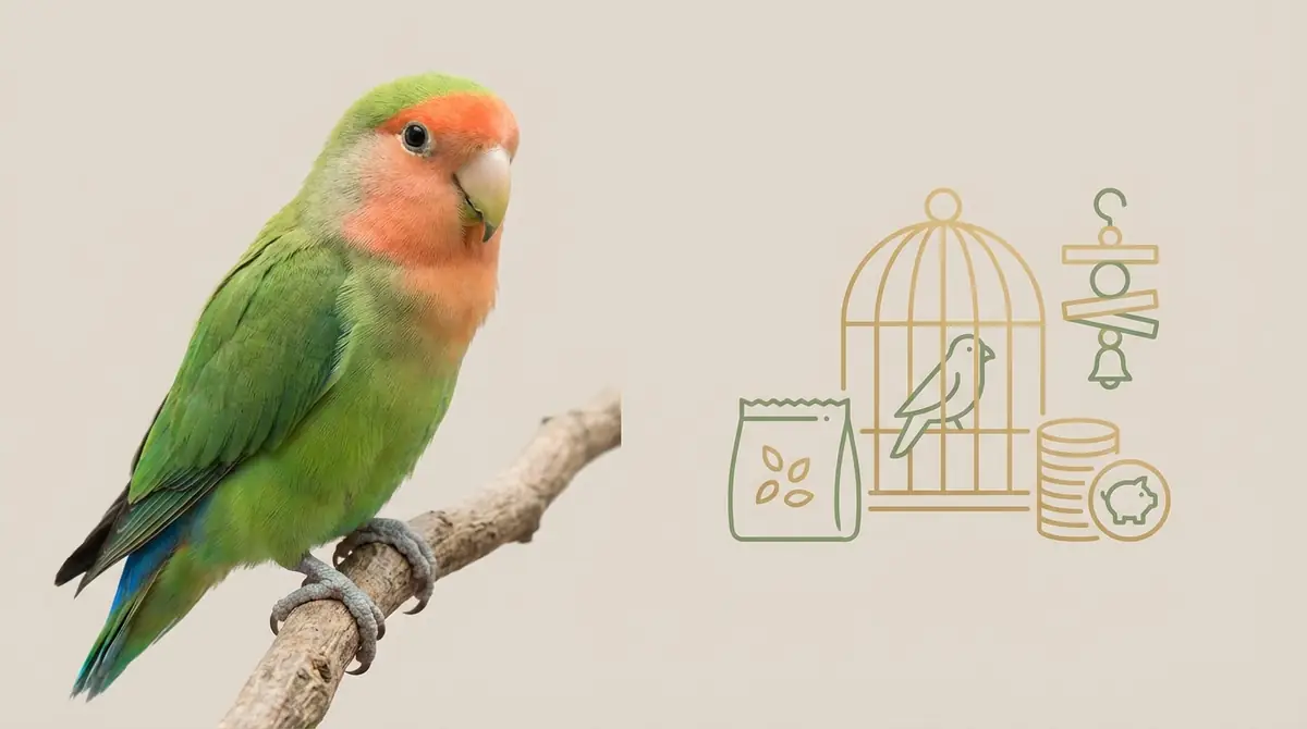 コザクラインコの価格と飼育費用の目安