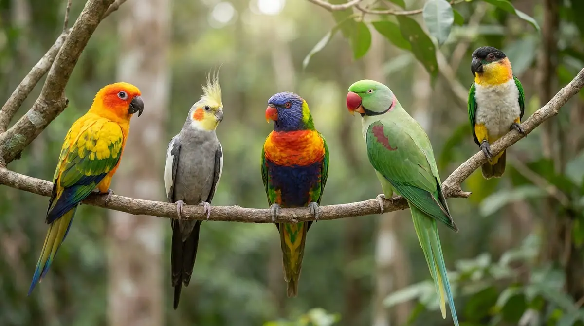 【中型インコの種類】存在感と個性が魅力の5選