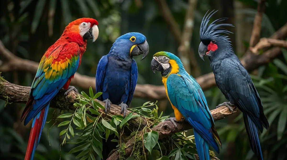 【大型インコの種類】上級者向けの4選