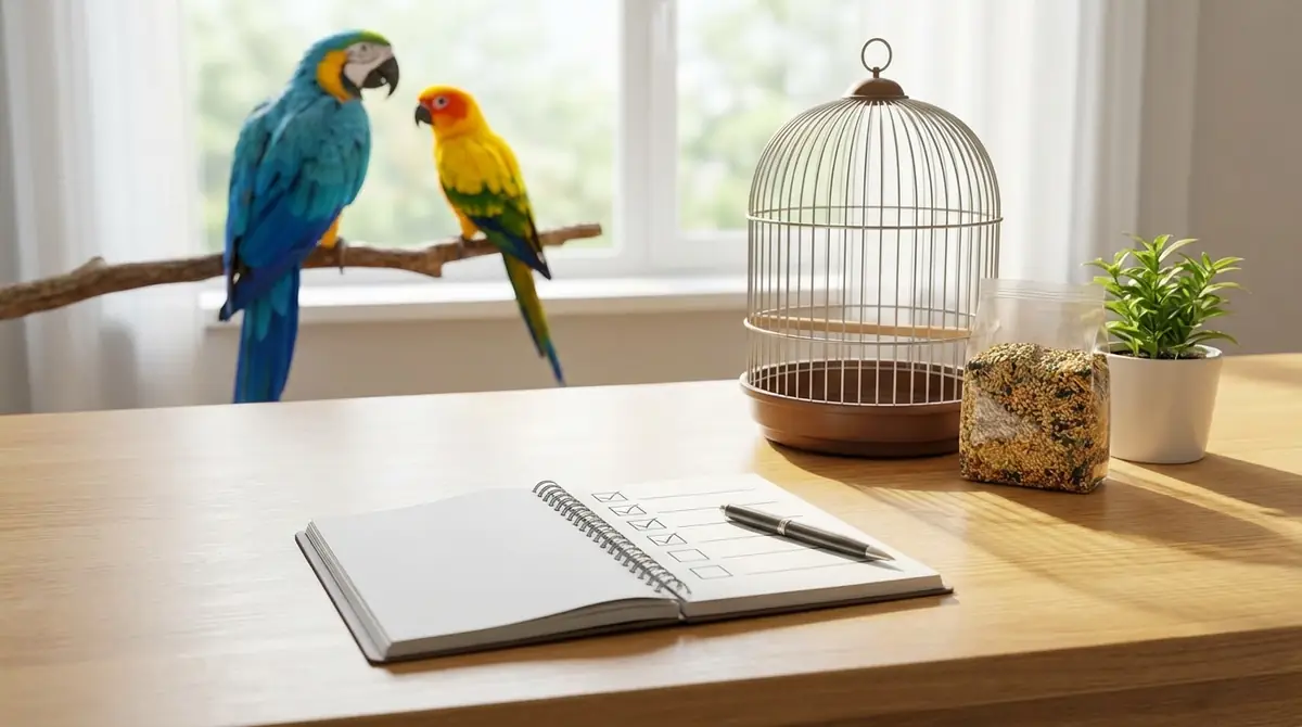 インコを迎える前の最終チェックリスト