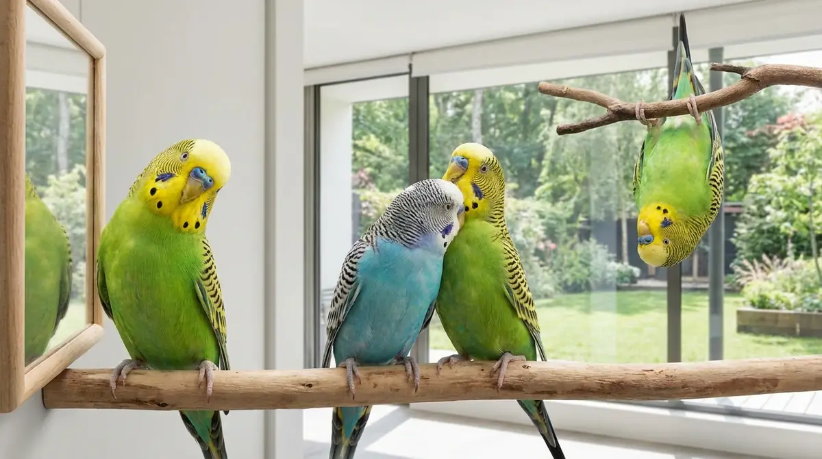 セキセイインコの性格と行動の特徴