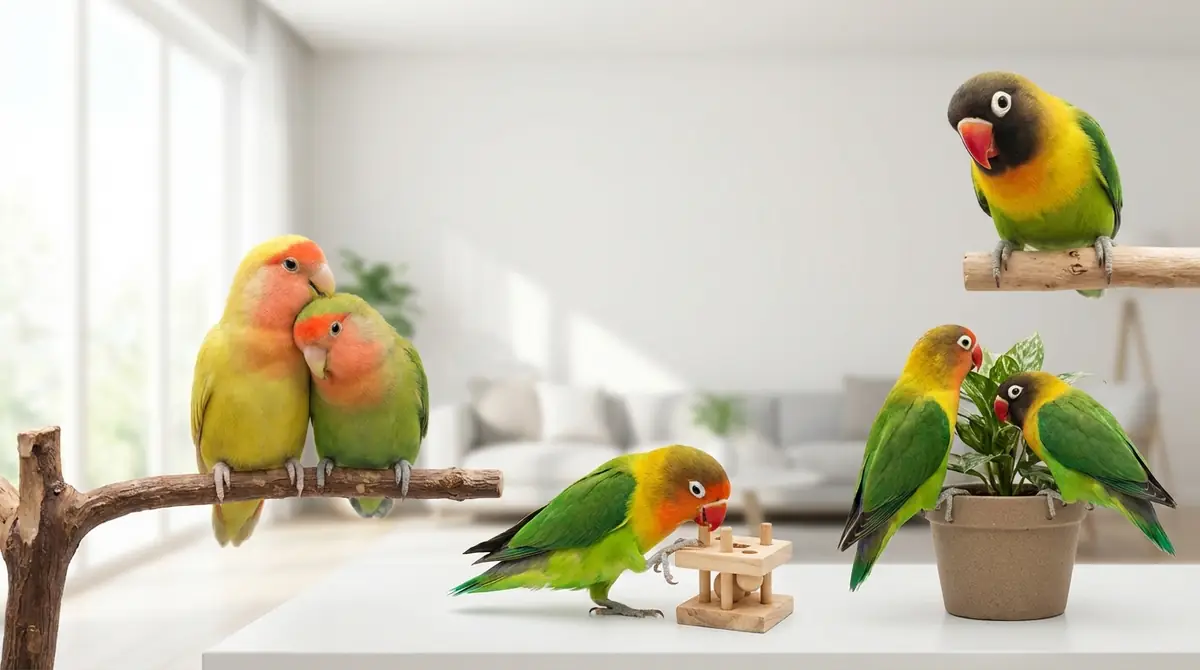 ボタンインコの性格的特徴｜飼う前に知るべき6つの性質