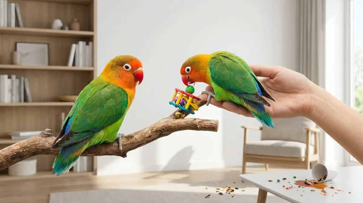 ボタンインコは飼いやすい？特徴から見る向き・不向き