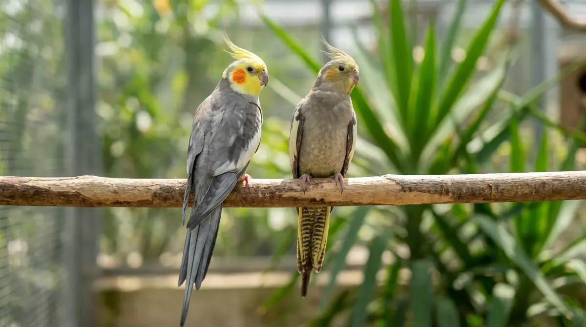 オカメインコのオス・メスの特徴と見分け方