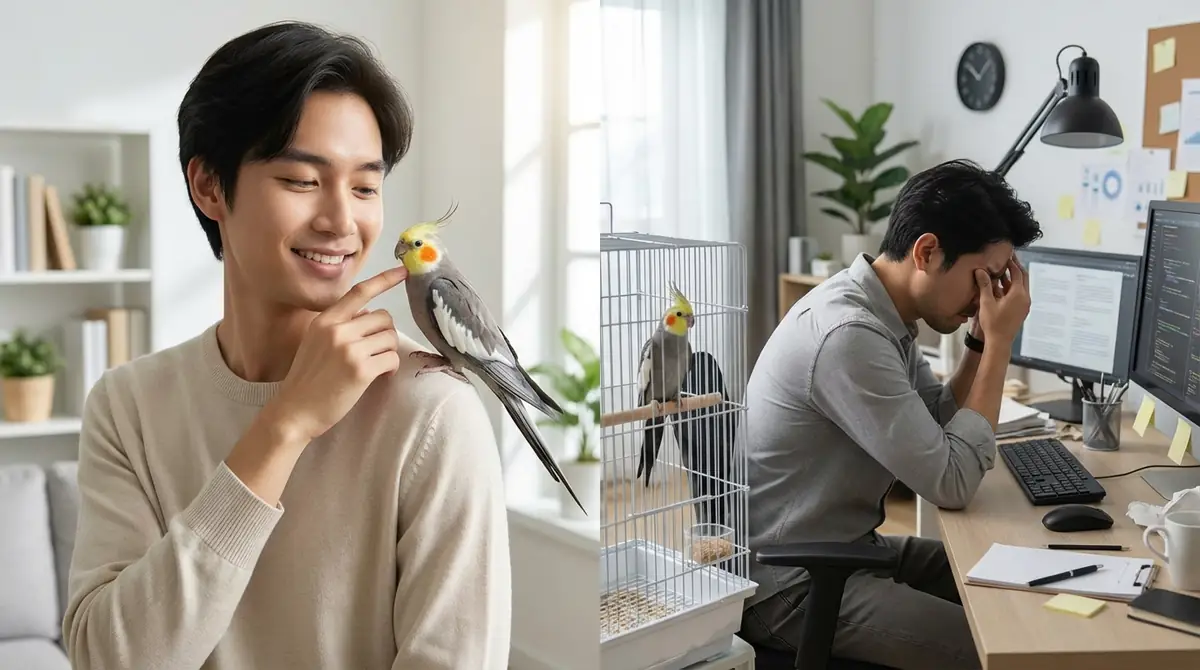 オカメインコが向いている人・向いていない人