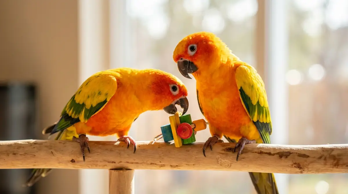 コガネメキシコインコの性格的特徴