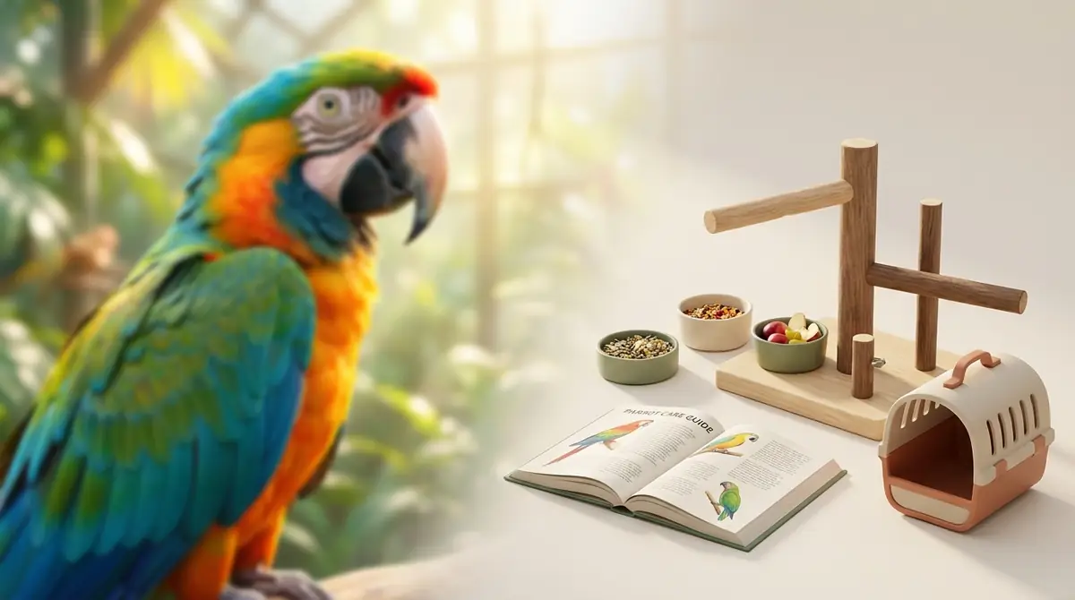 珍しいインコを飼う前に知っておくべきこと