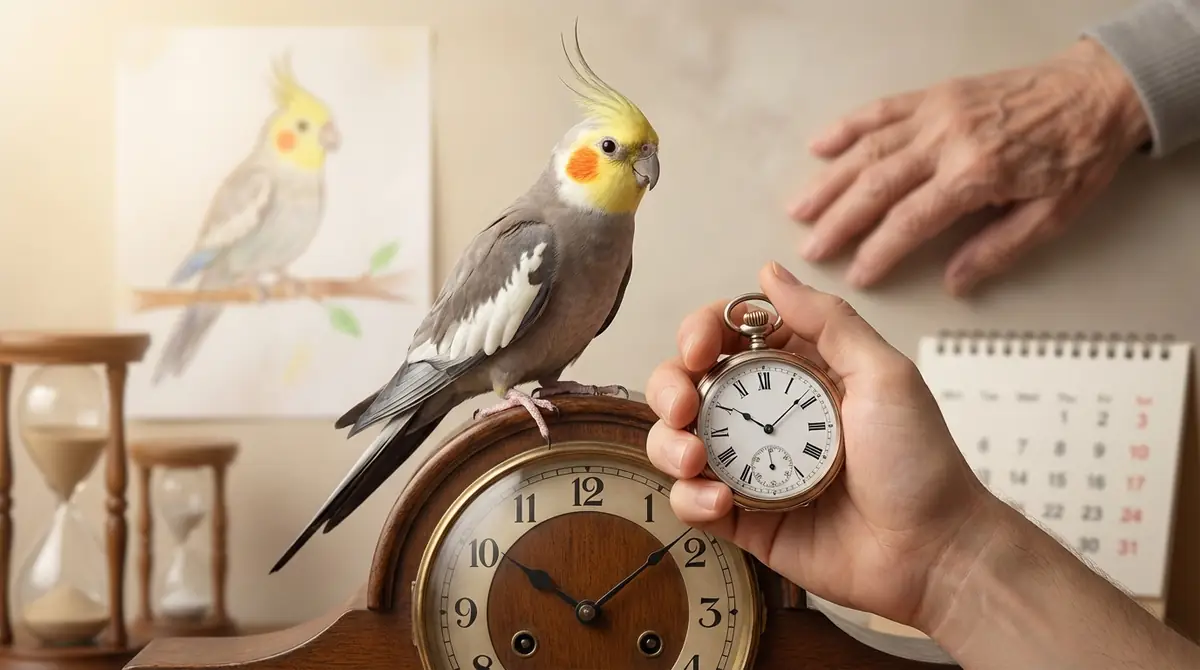 オカメインコの年齢を人間に換算すると?