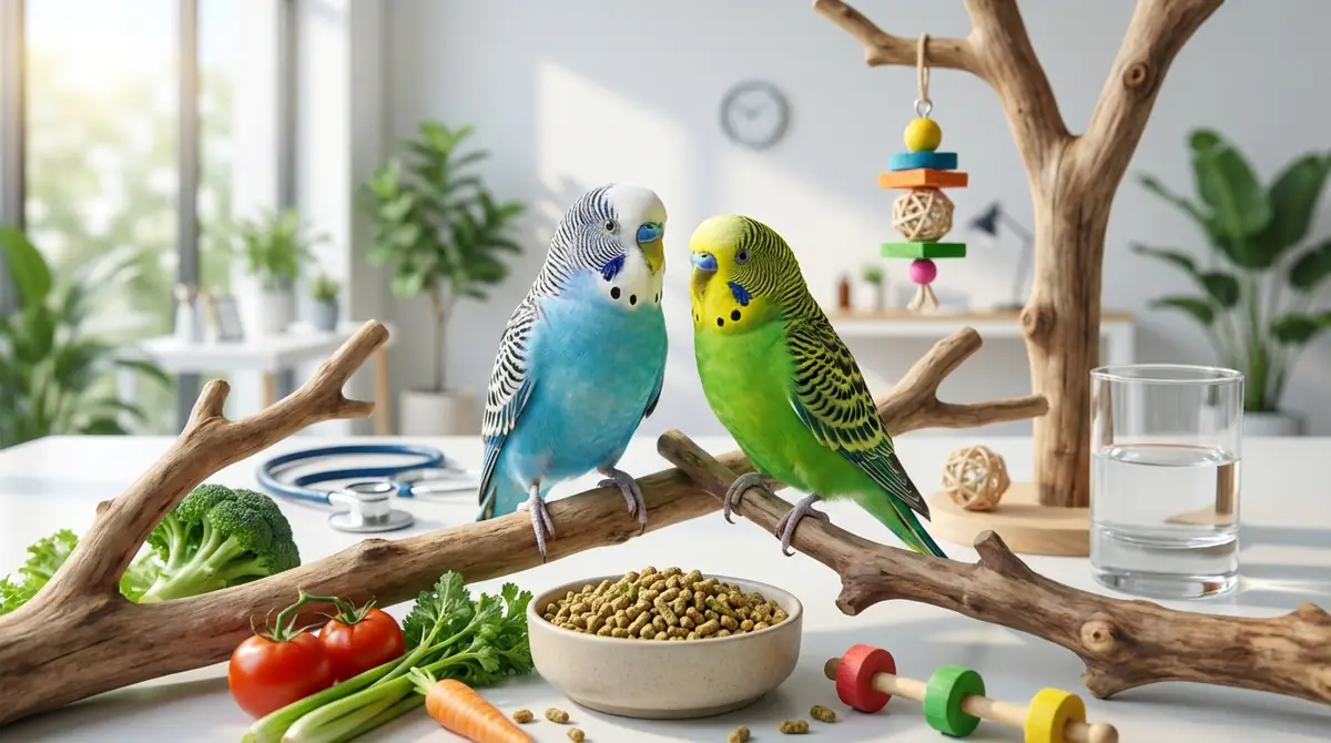 セキセイインコの寿命を左右する5つの要因