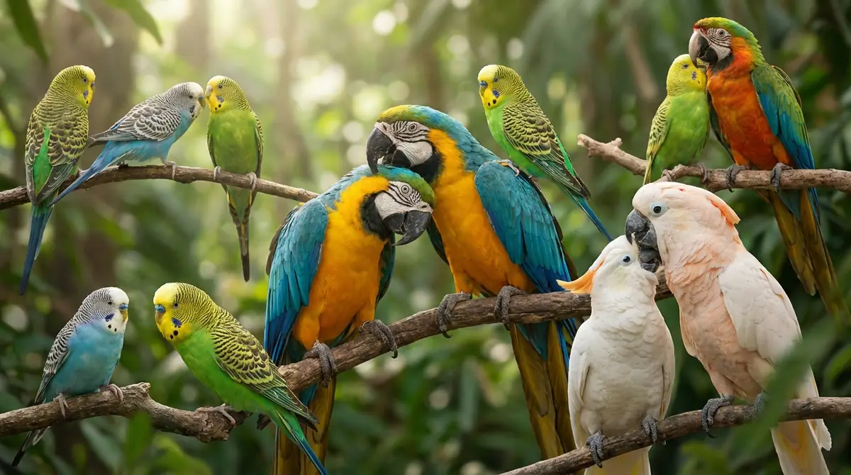 インコの社会性とコミュニケーション